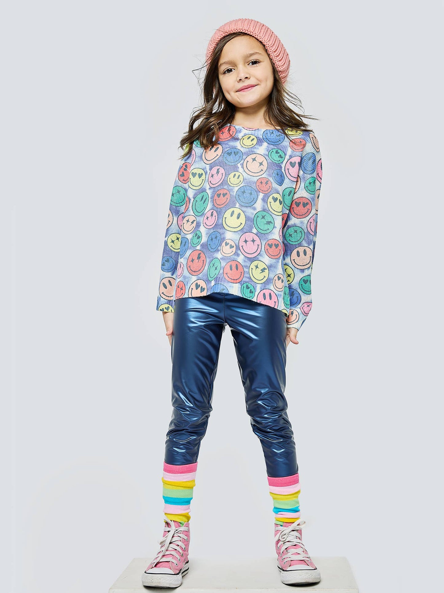 Happy Face Sweater - Milly's Boutique