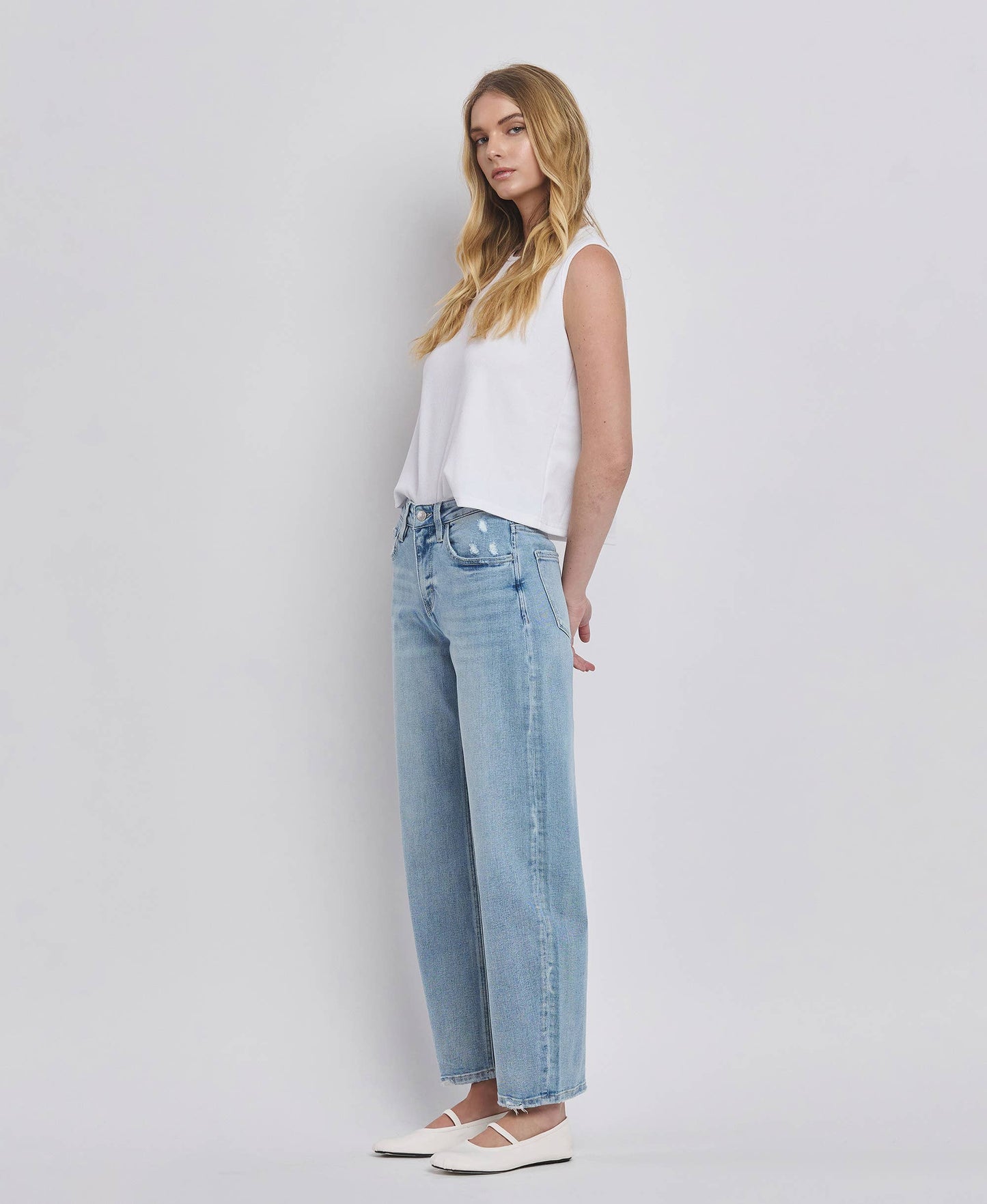 High Rise Barrel Jean - Milly's Boutique