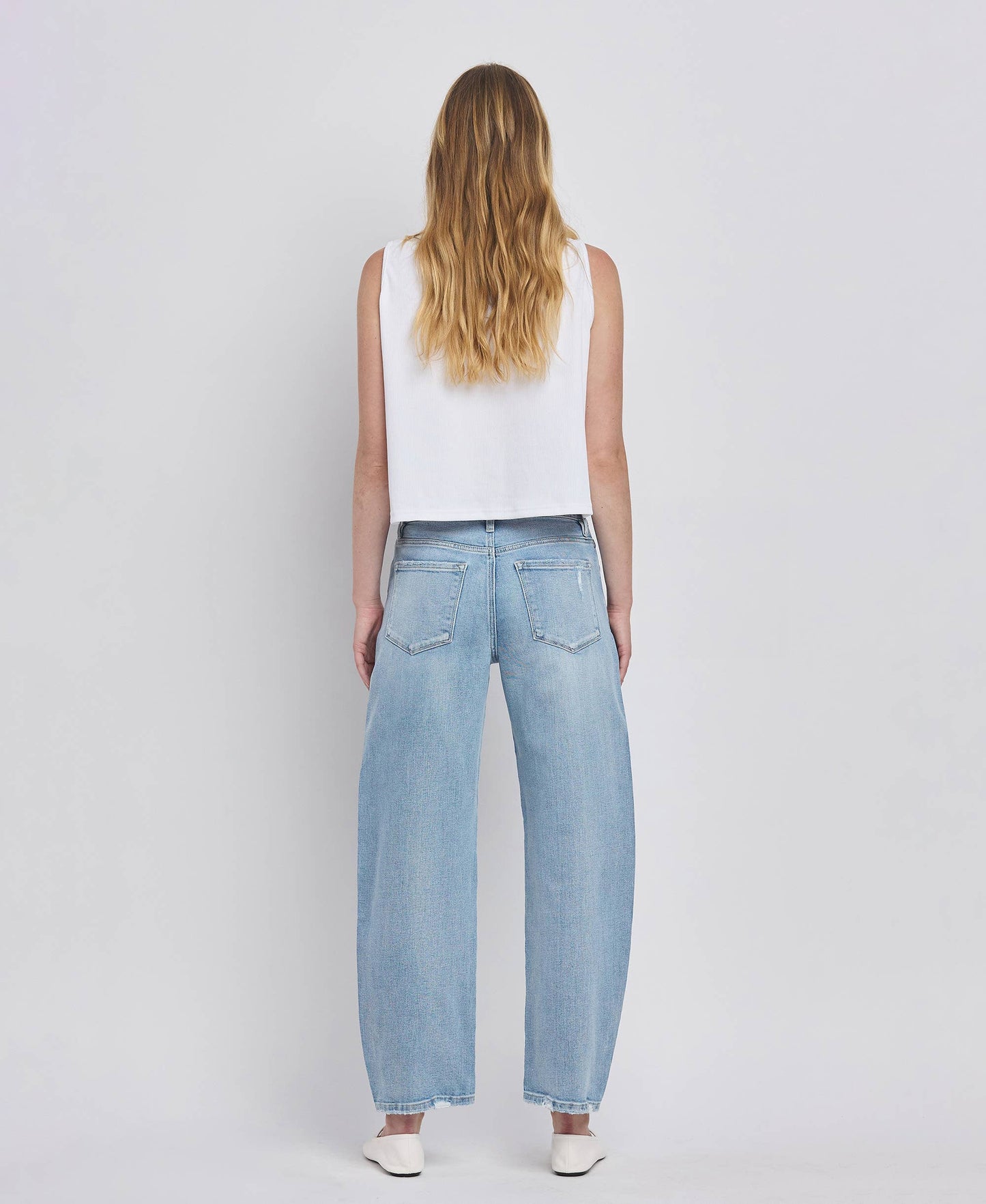 High Rise Barrel Jean - Milly's Boutique