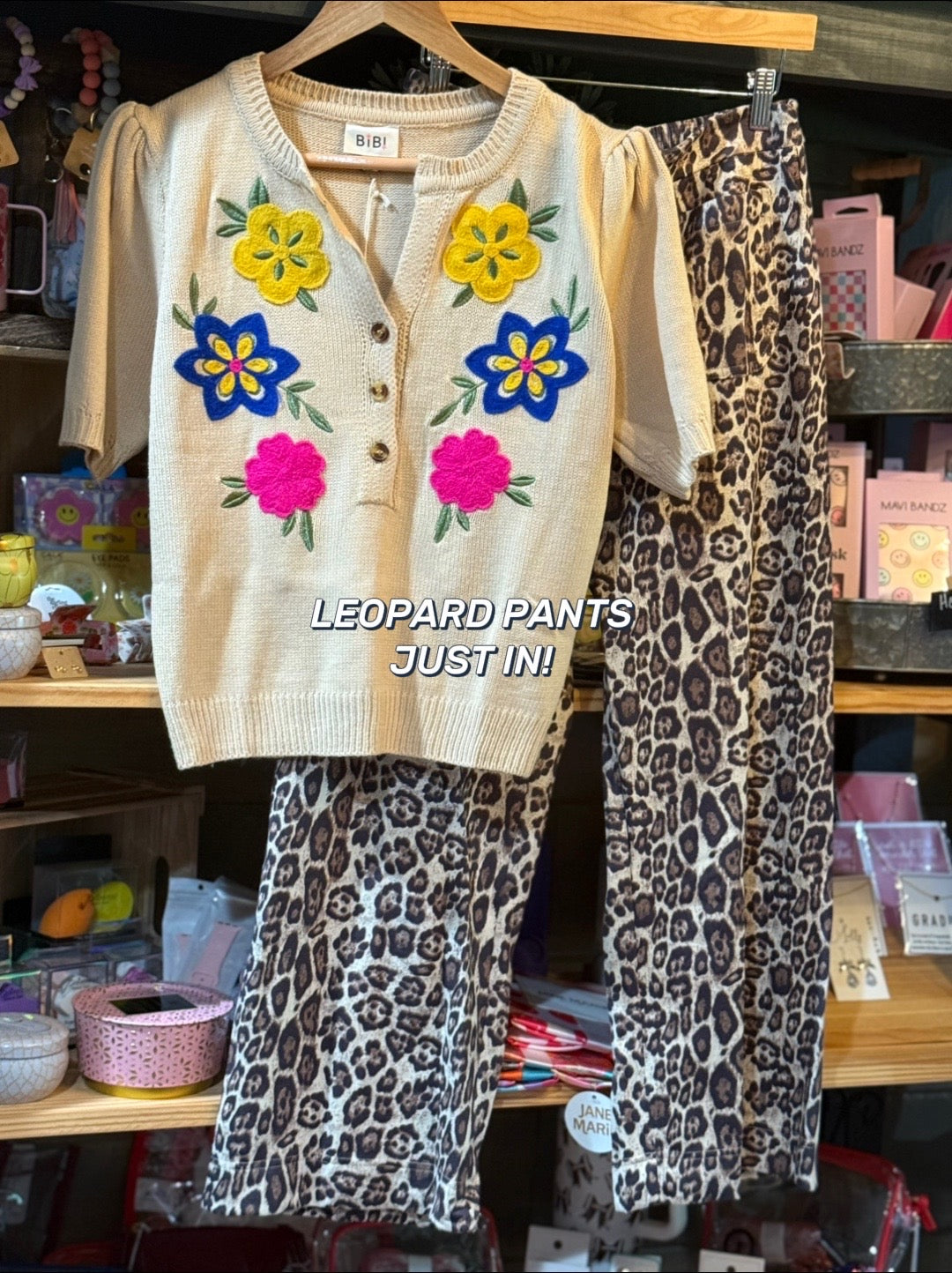 High Waist Wide Leg Leopard Pants - Milly's Boutique