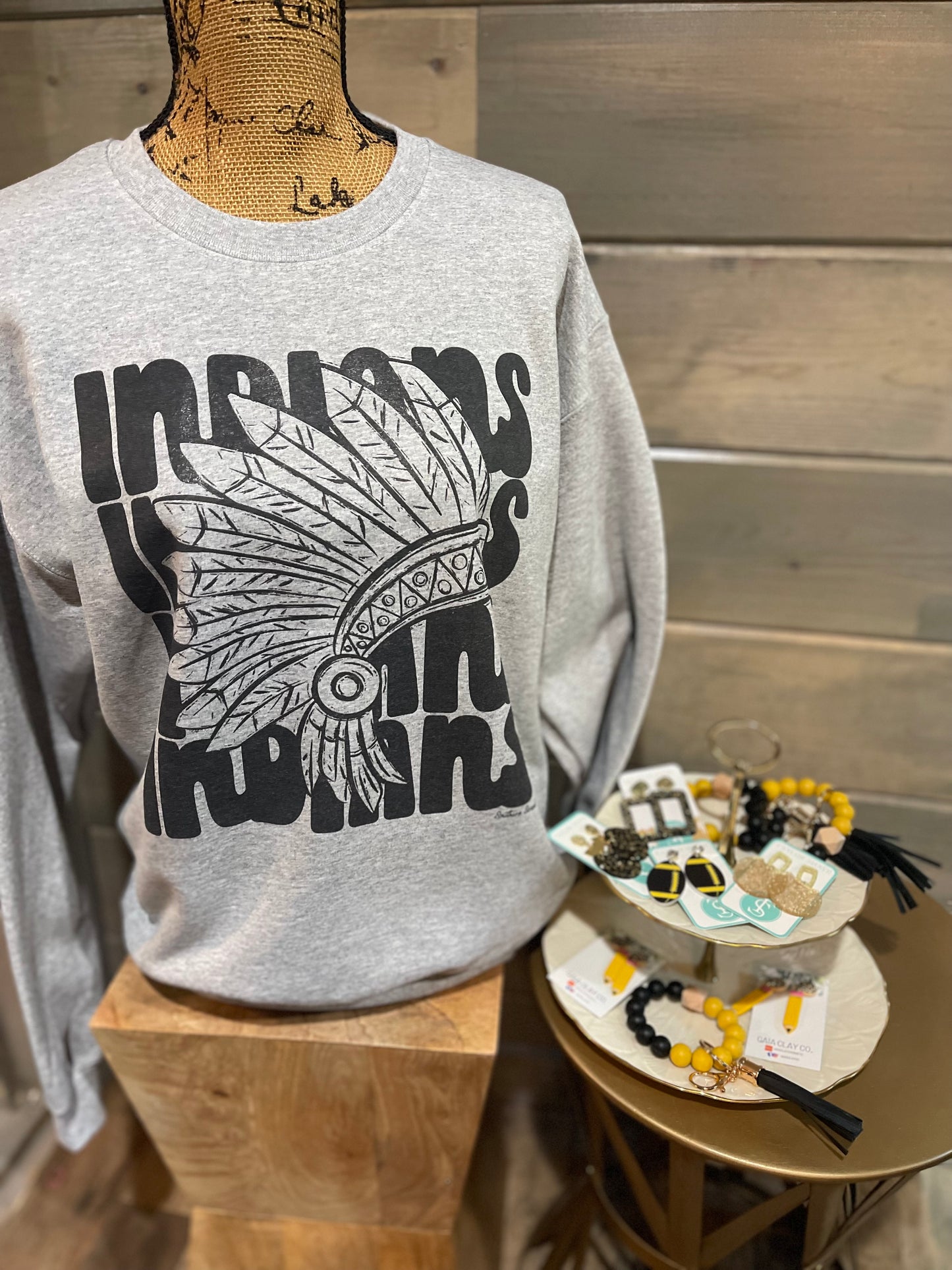 INDIAN Mascot Sweatshirt - Milly's Boutique