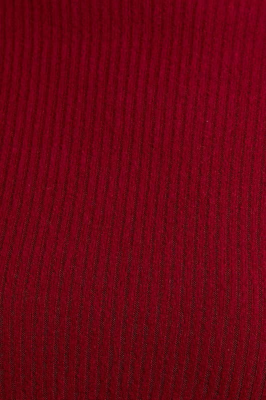 Long Sleeve Lettuce Hem Mock Neck Top - Milly's Boutique