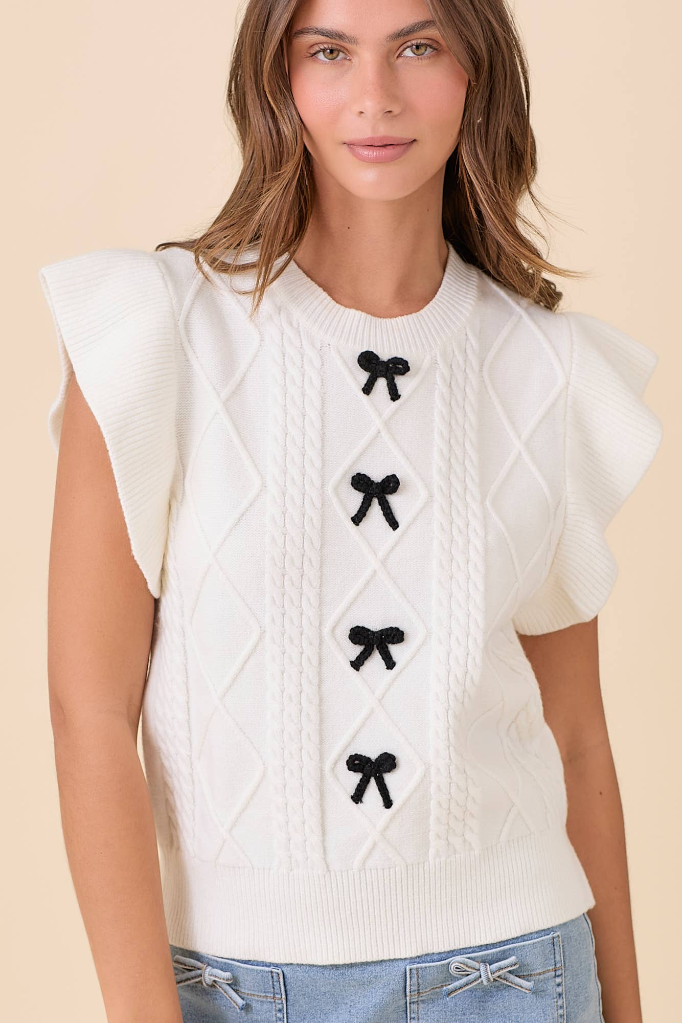 Mary Bow Sweater - Milly's Boutique