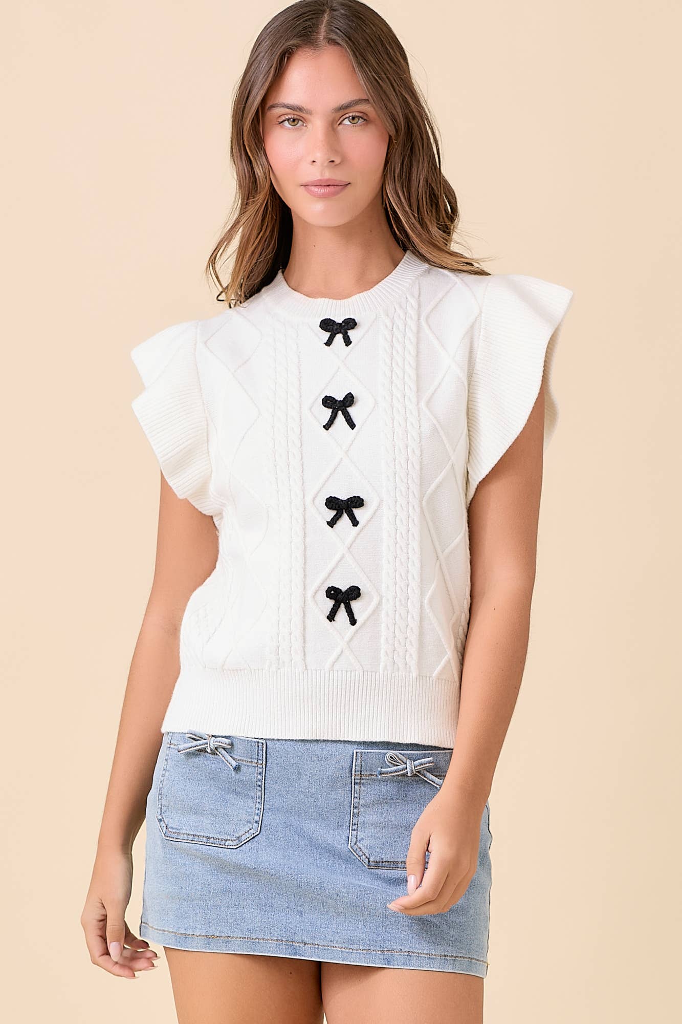 Mary Bow Sweater - Milly's Boutique
