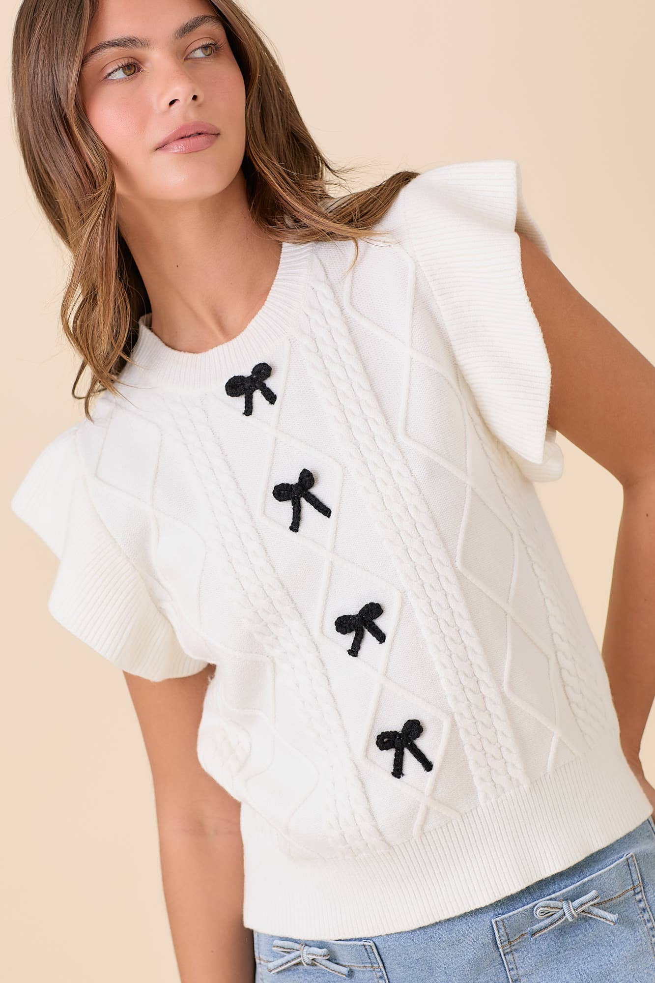 Mary Bow Sweater - Milly's Boutique