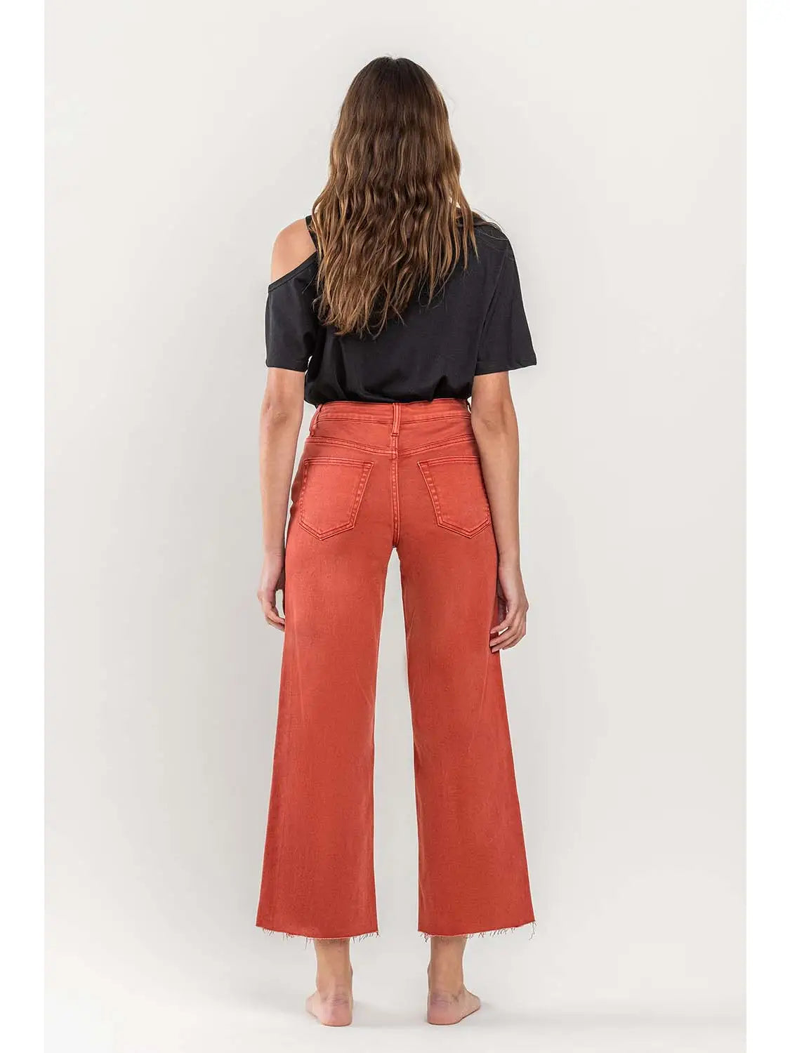 Olivia Vintage High Rise Crop Jean - Milly's Boutique
