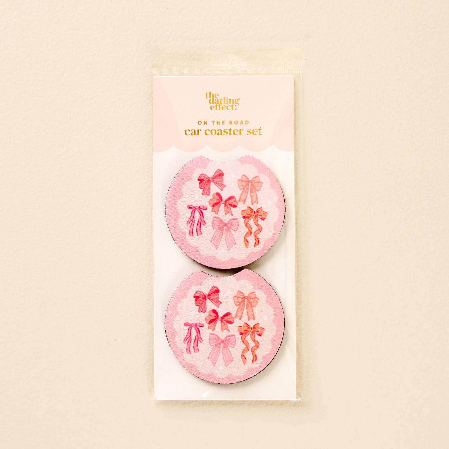 On the Road Car Coaster Set-Blushing Bows - Milly's Boutique