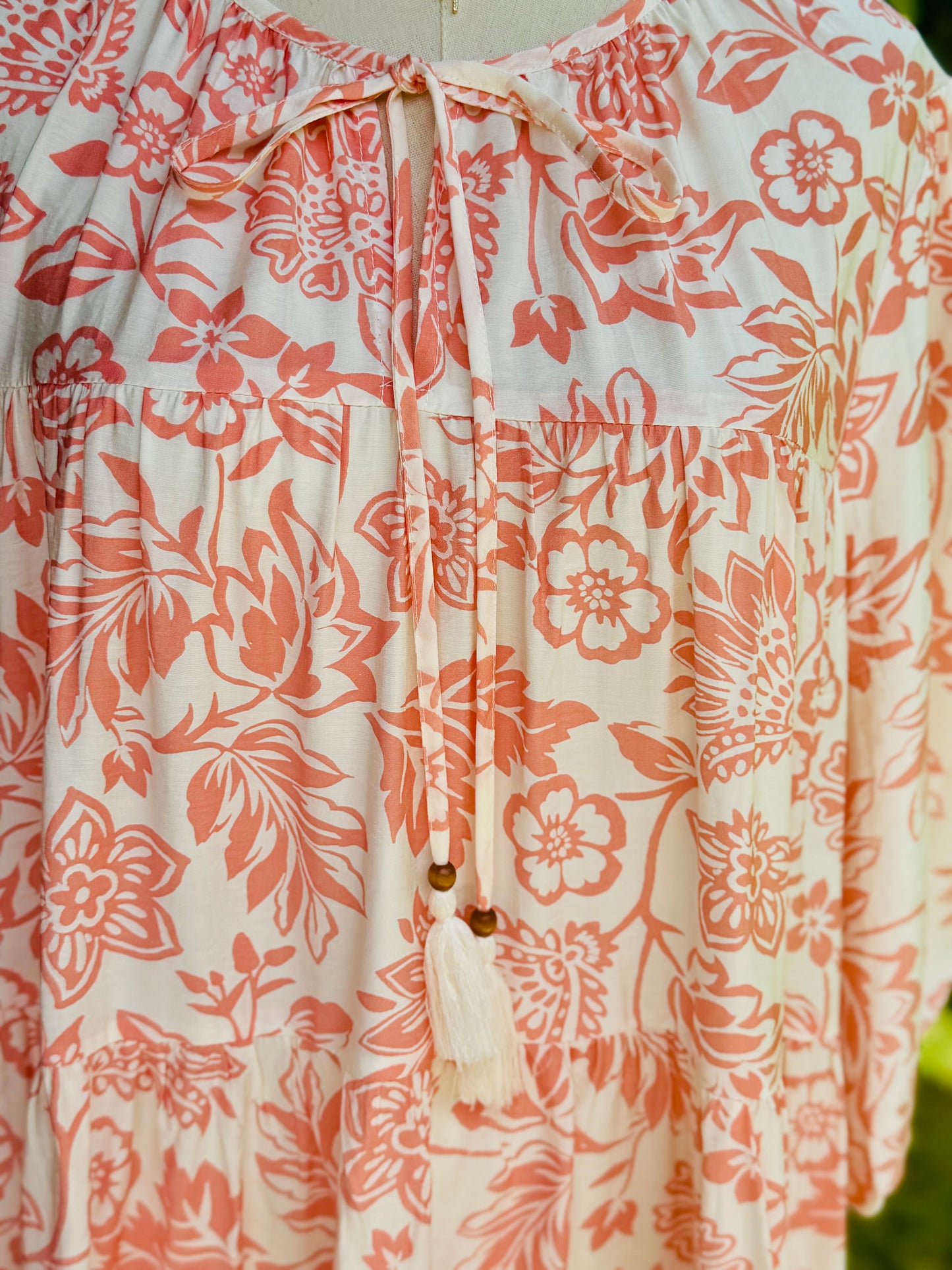 Paisley Boho Printed Baby Doll Dress - Milly's Boutique