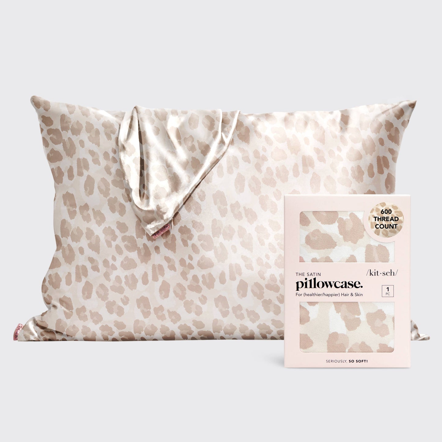 Satin Pillowcase - Leopard - Milly's Boutique