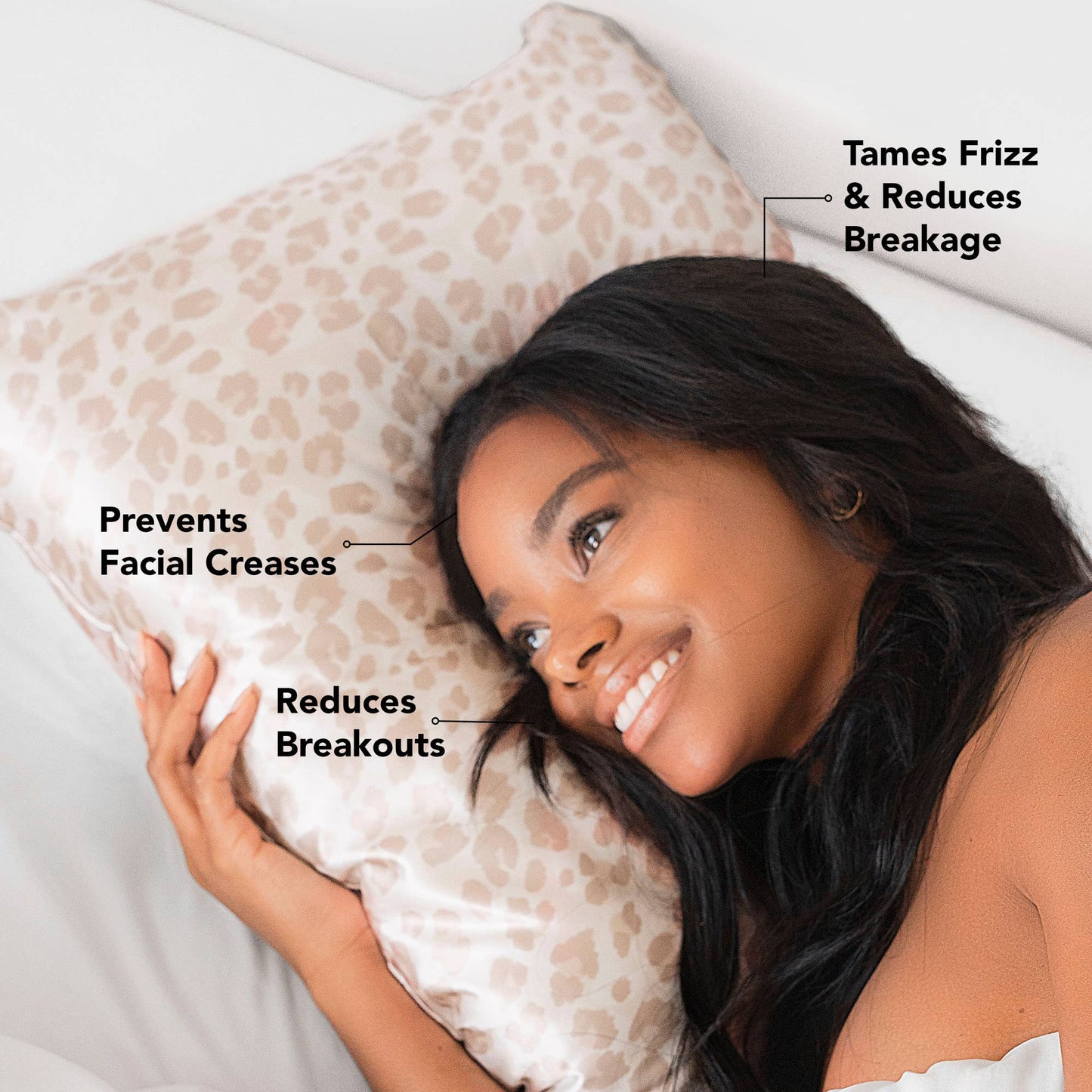 Satin Pillowcase - Leopard - Milly's Boutique