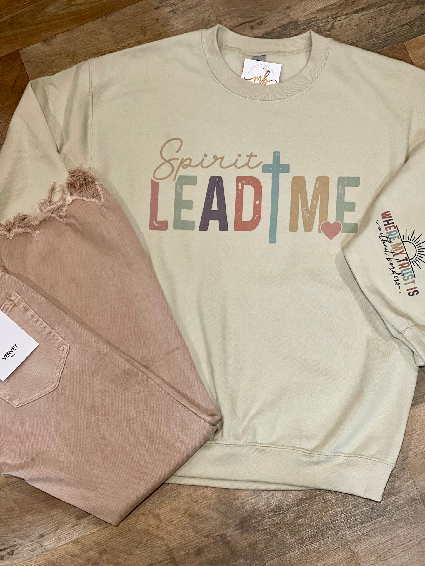 Spirit Lead Me Sweatshirt - Milly's Boutique