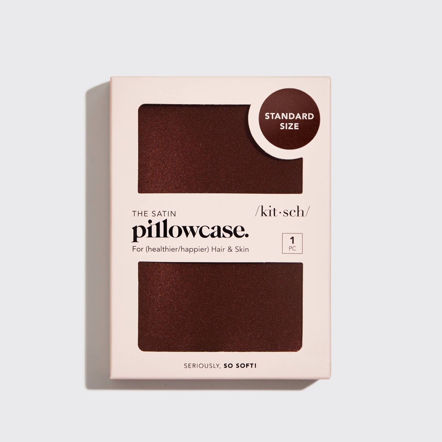 Standard Satin Pillowcase - Chocolate - Milly's Boutique