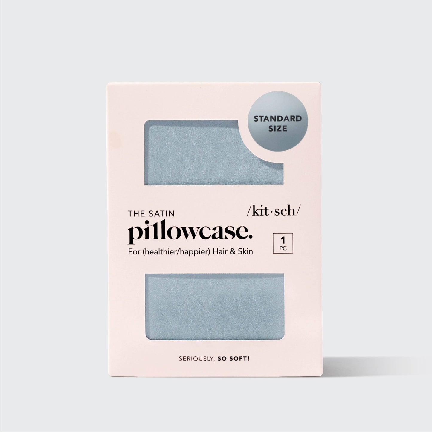 Standard Satin Pillowcase - Haze Blue - Milly's Boutique