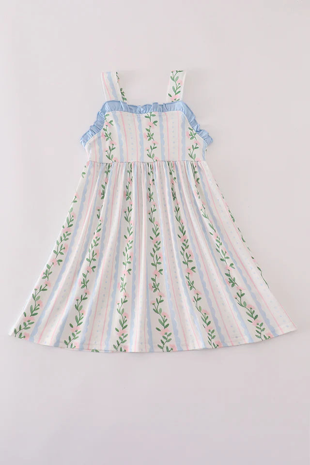 Sweet Floral Print Dress - Milly's Boutique