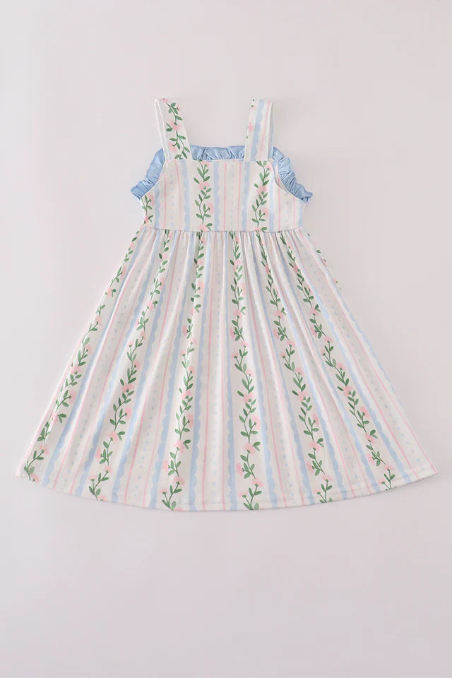 Sweet Floral Print Dress - Milly's Boutique