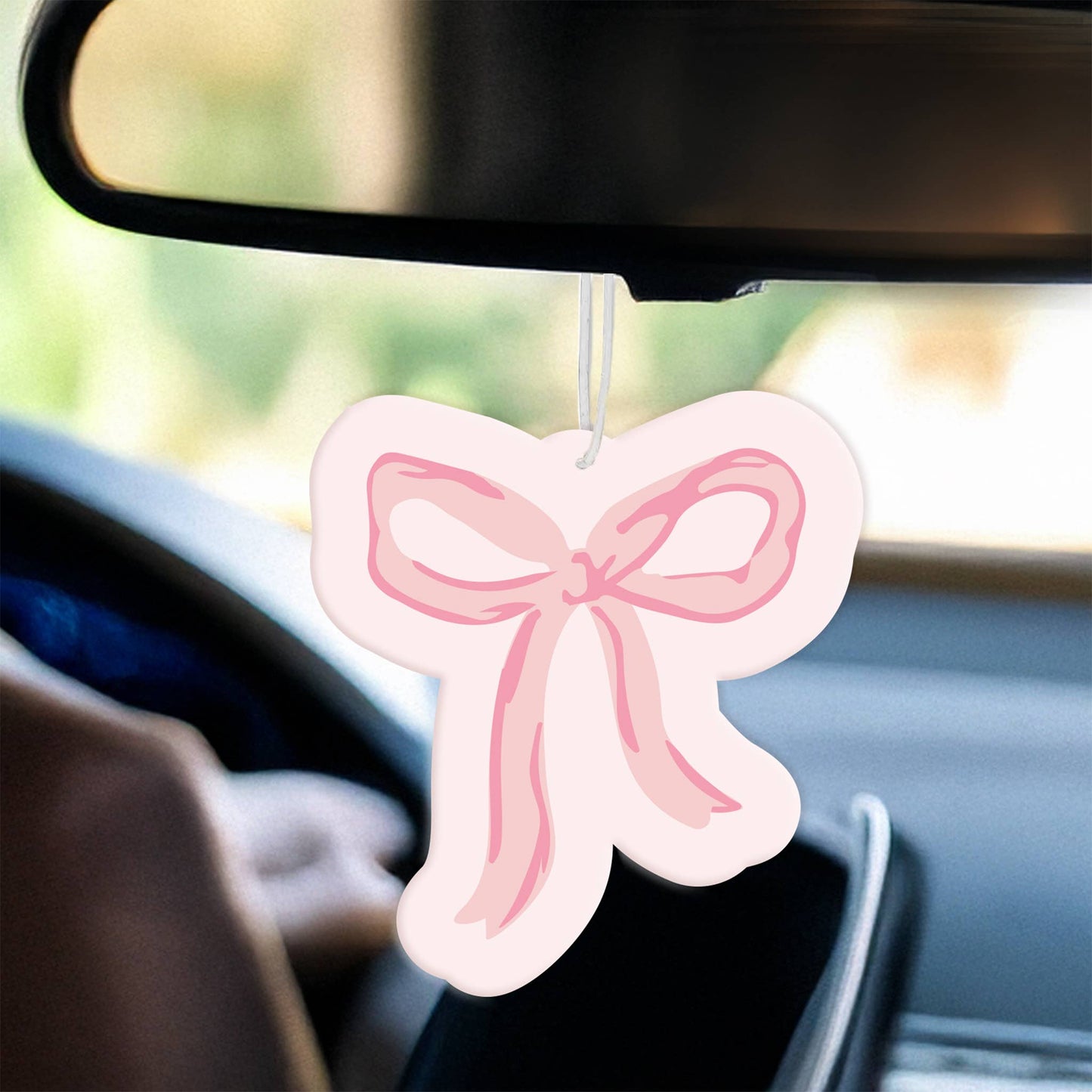 Sweet Ride Car Air Freshener-Bow Pink - Milly's Boutique