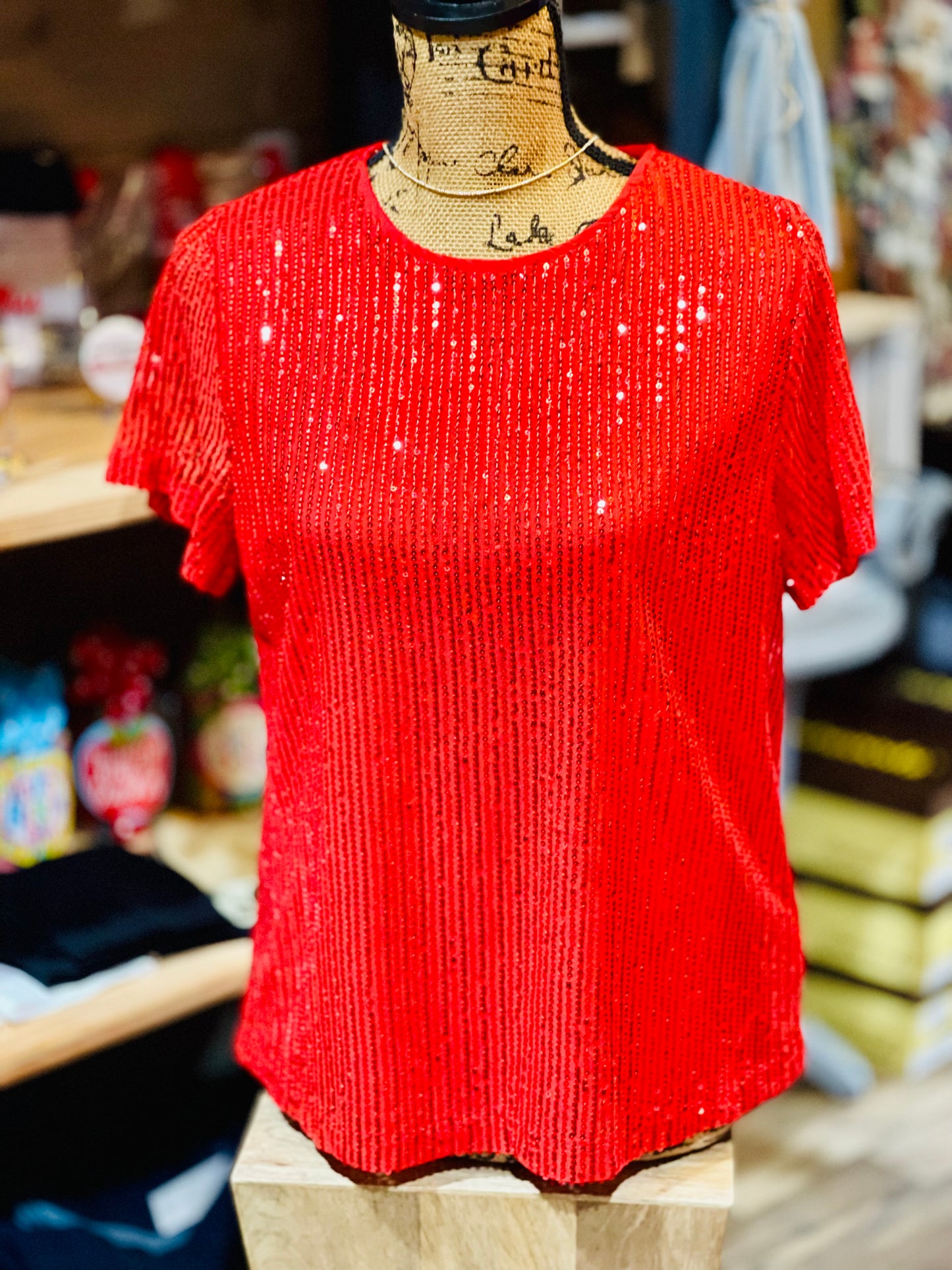 The Glam Top - Milly's Boutique