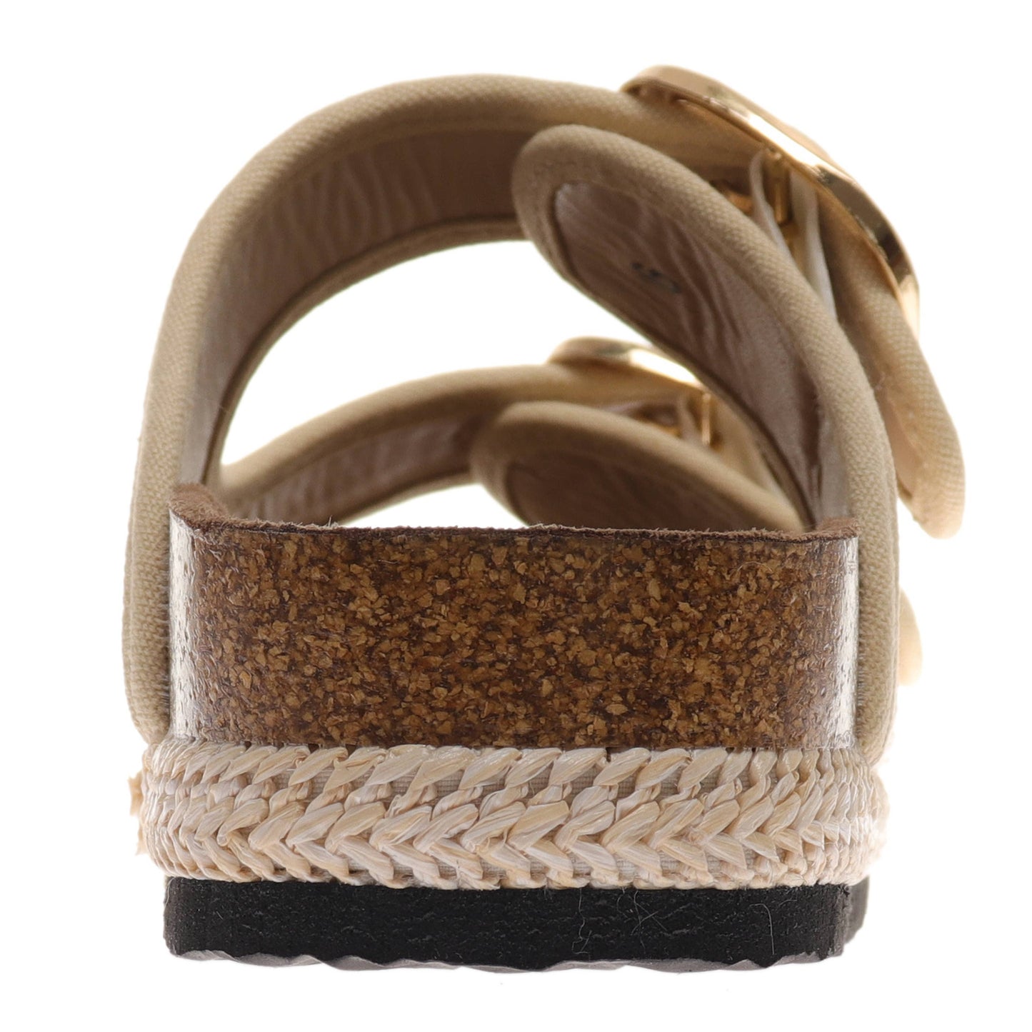 The Joan Double Buckle Sandal - Milly's Boutique