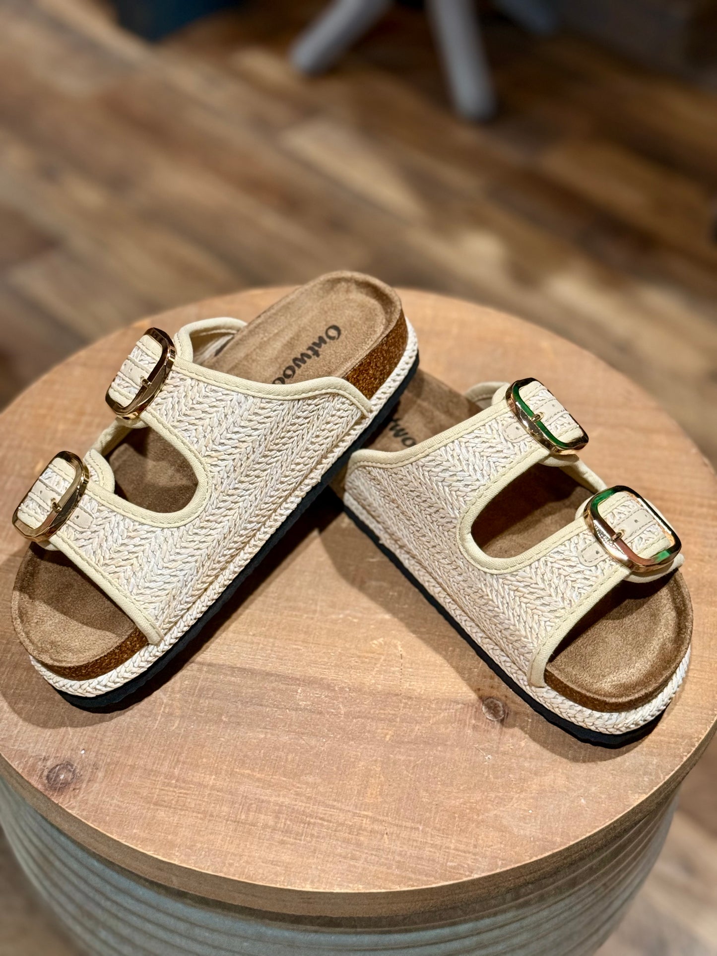 The Joan Double Buckle Sandal - Milly's Boutique