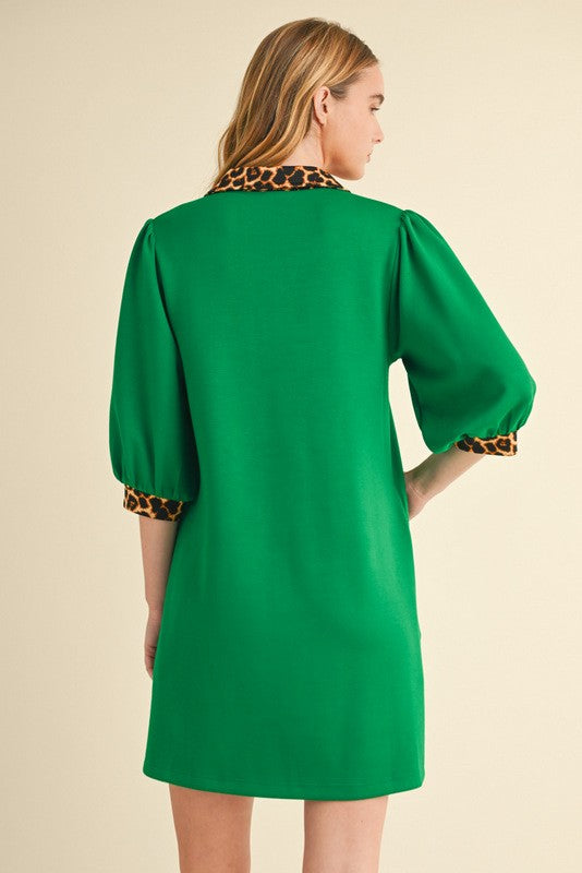 The Leopard Print Edge Dress - Milly's Boutique