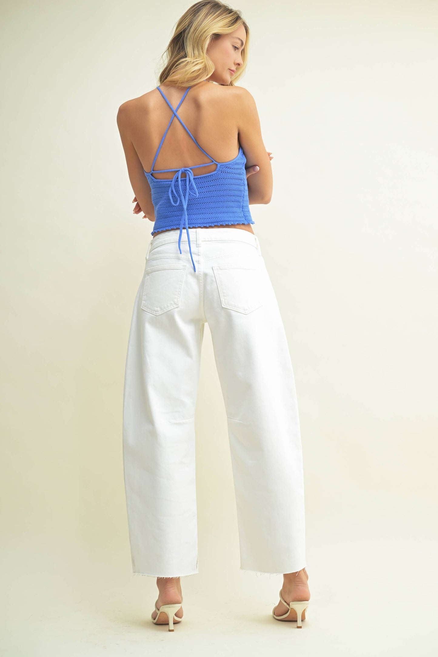 The Mid Rise Barrel Jean - Milly's Boutique
