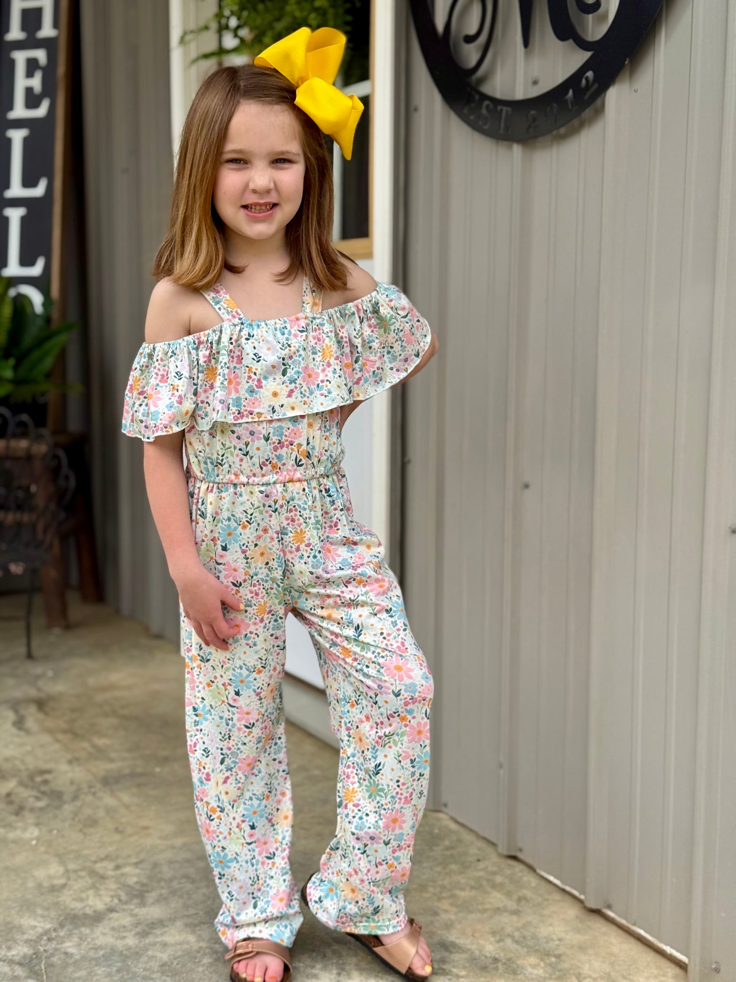 The Spring Blossom Jumpsuit - Milly's Boutique