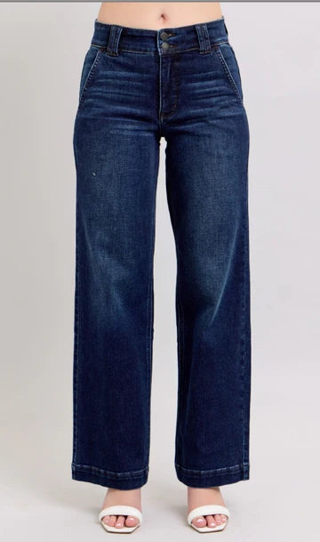 Willow High Rise Wide Leg Jean - Milly's Boutique