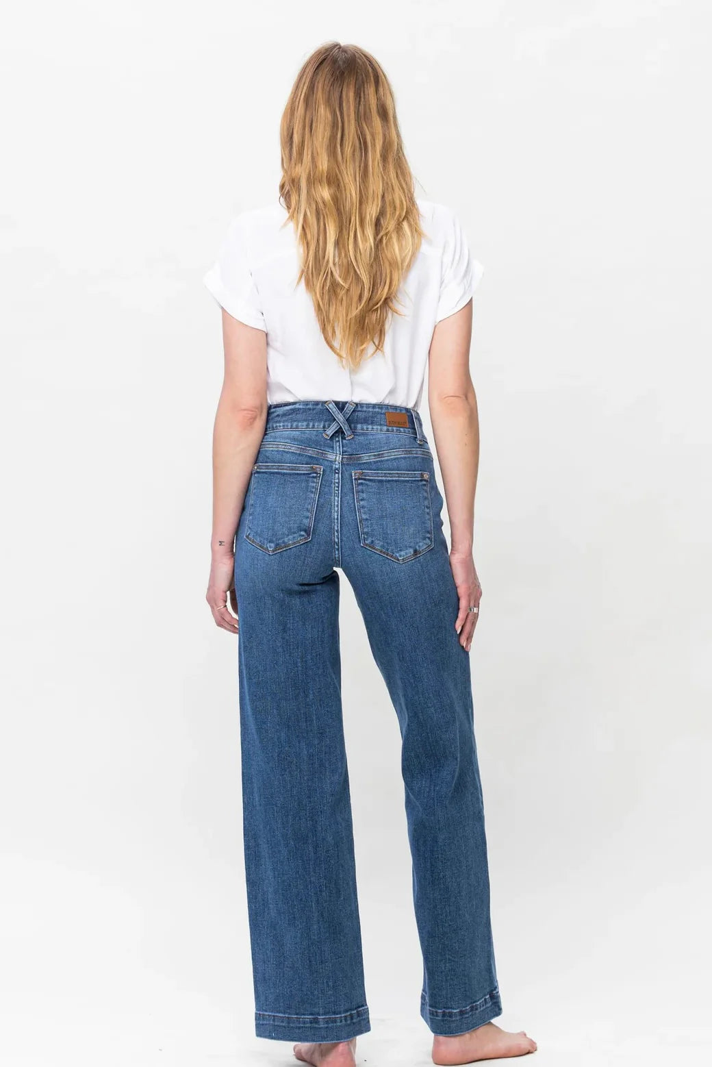Willow High Rise Wide Leg Jean - Milly's Boutique
