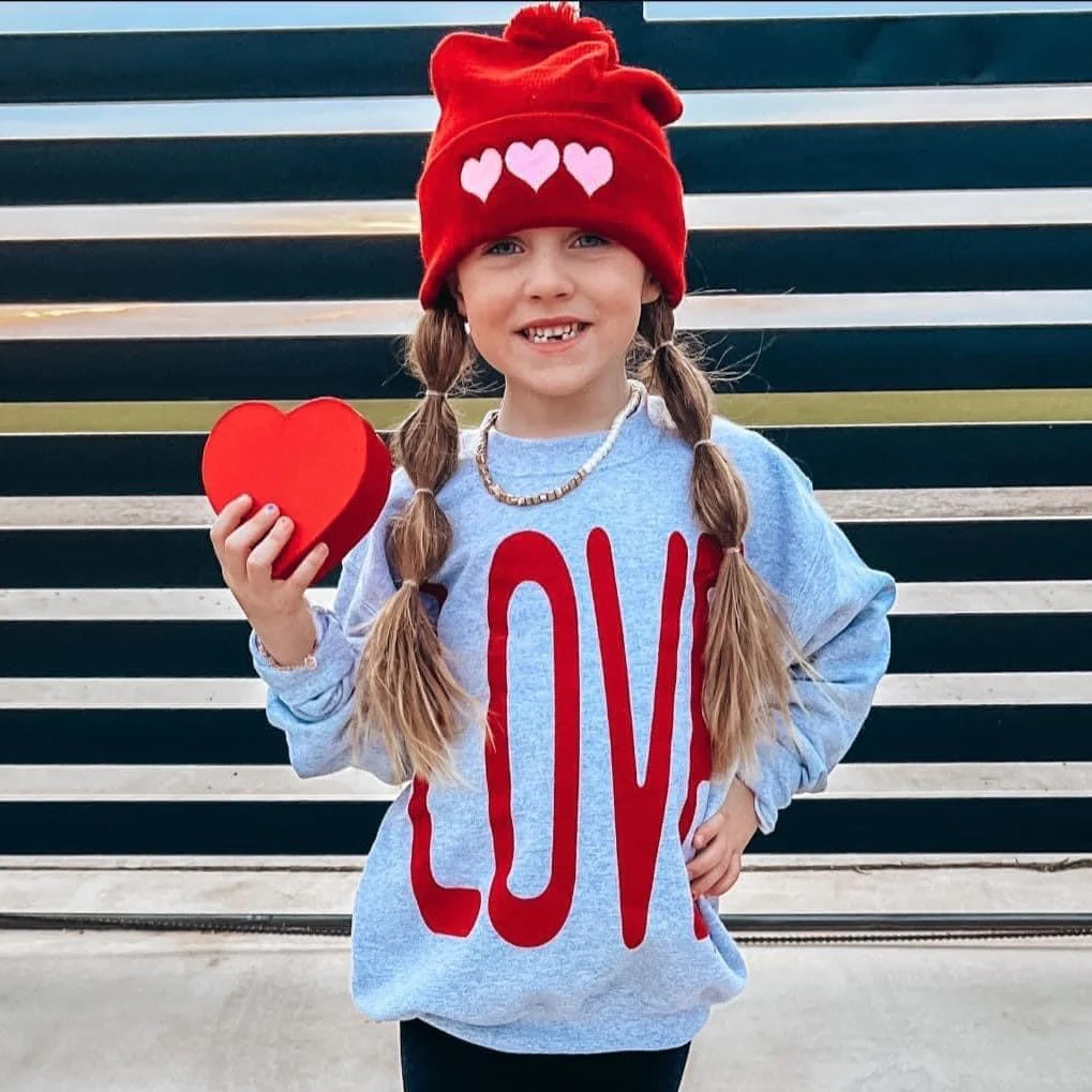 Youth Tall Love Sweatshirt - Milly's Boutique