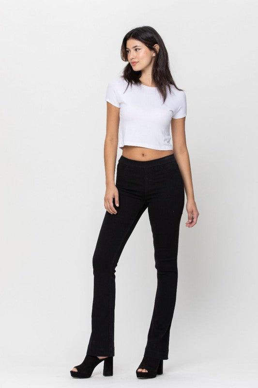 Pull on Black Flares - 33" - Milly's Boutique
