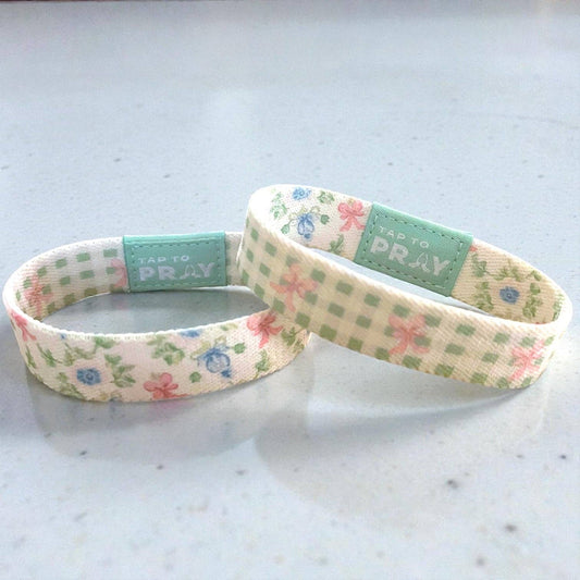 Tap To Pray® Wristband – Flower Basket