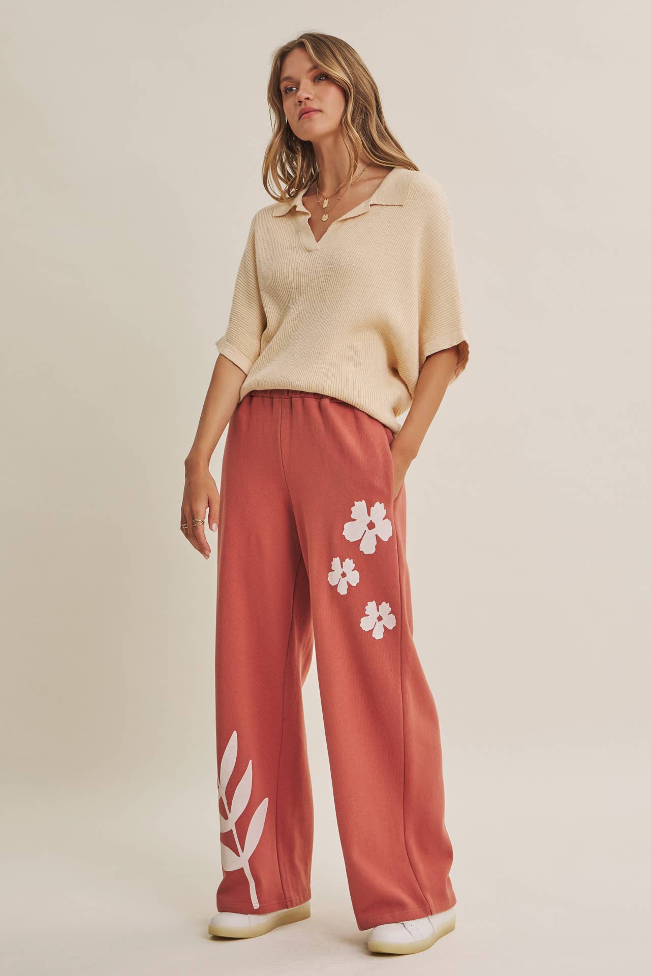 Claire Relaxed Slub Rib Dolman Sweater