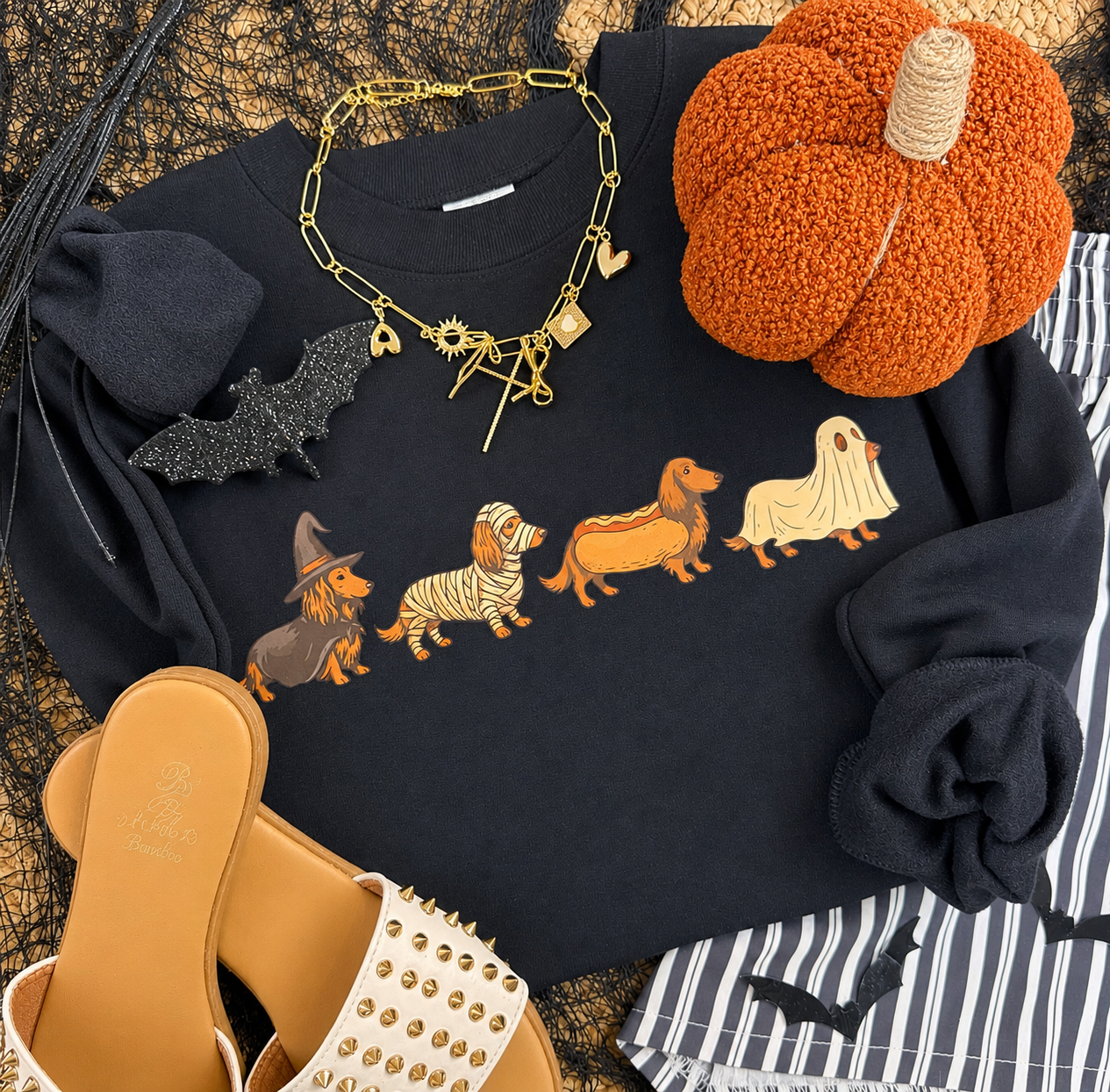 CUTE Halloween Dachshund Sweatshirt