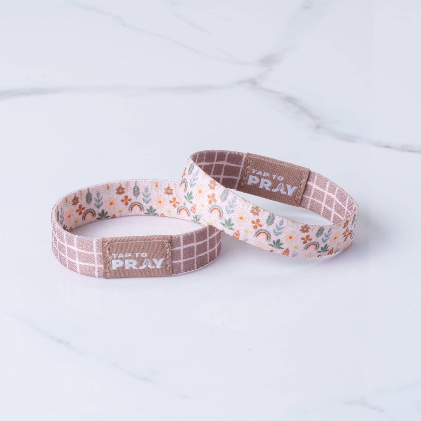 Tap To Pray® Wristband – Prairie & Plaid