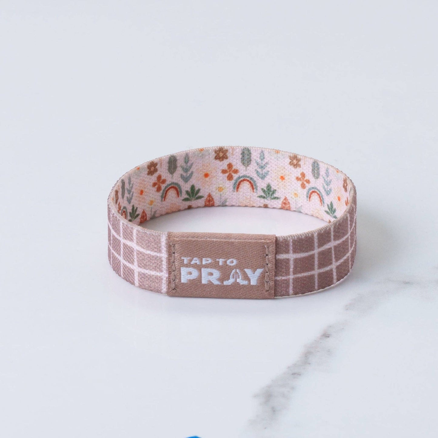 Tap To Pray® Wristband – Prairie & Plaid