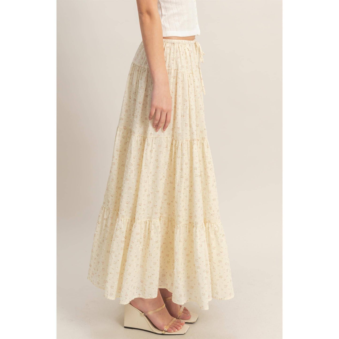 Jenny Floral Tiered Skirt