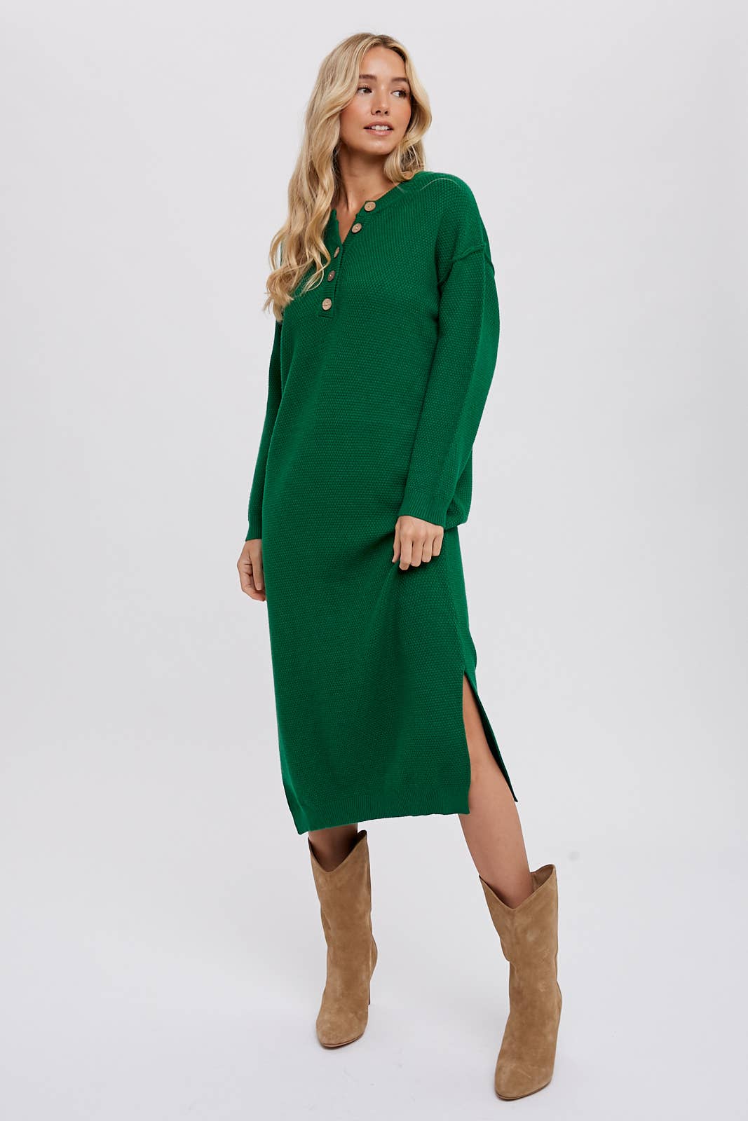 Jane Midi Sweater Dress - Milly's Boutique