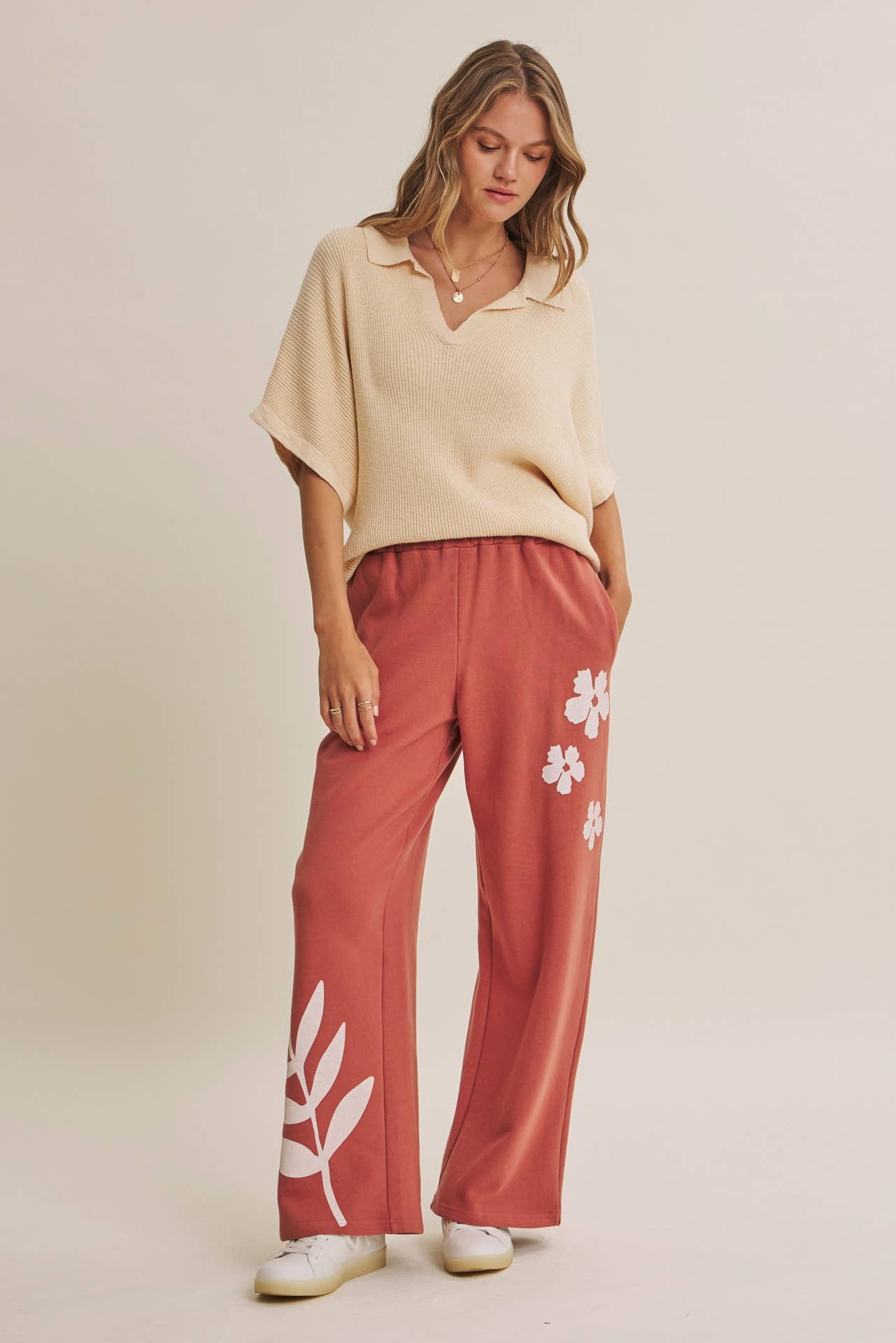 Claire Relaxed Slub Rib Dolman Sweater