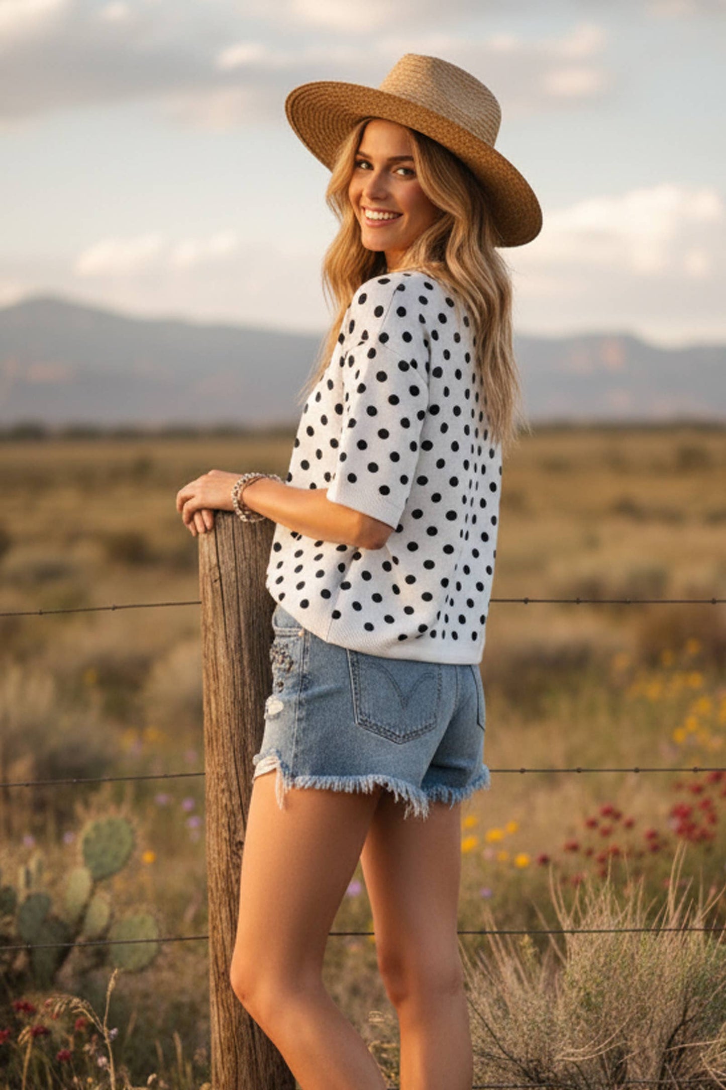 Bailey Polka Dot Sweater
