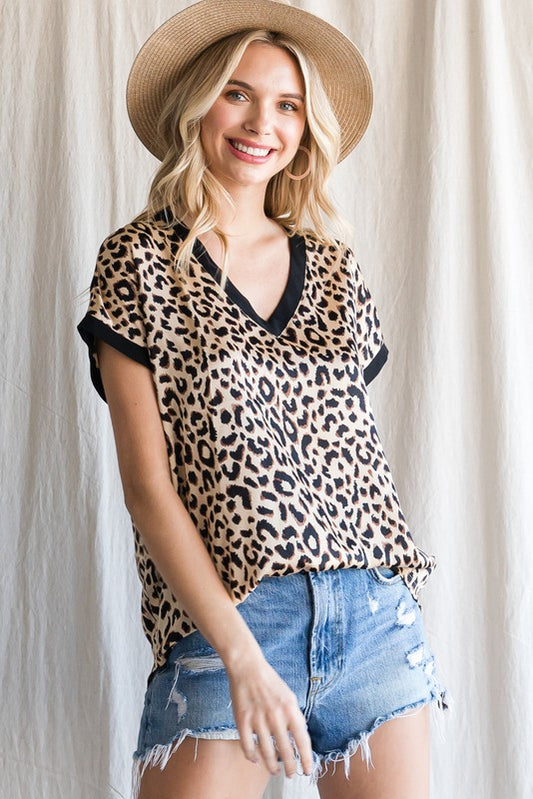 Carrie Animal Print Top - Milly's Boutique