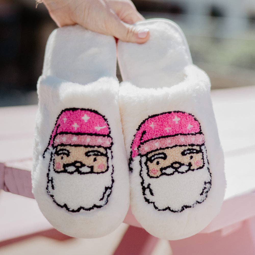 Santa Face Women's Slippers