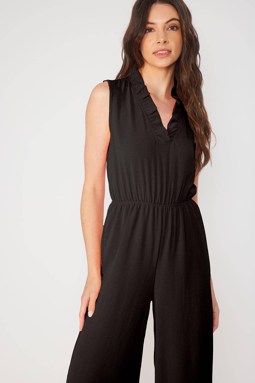 Jordon Ruffle Jumpsuit