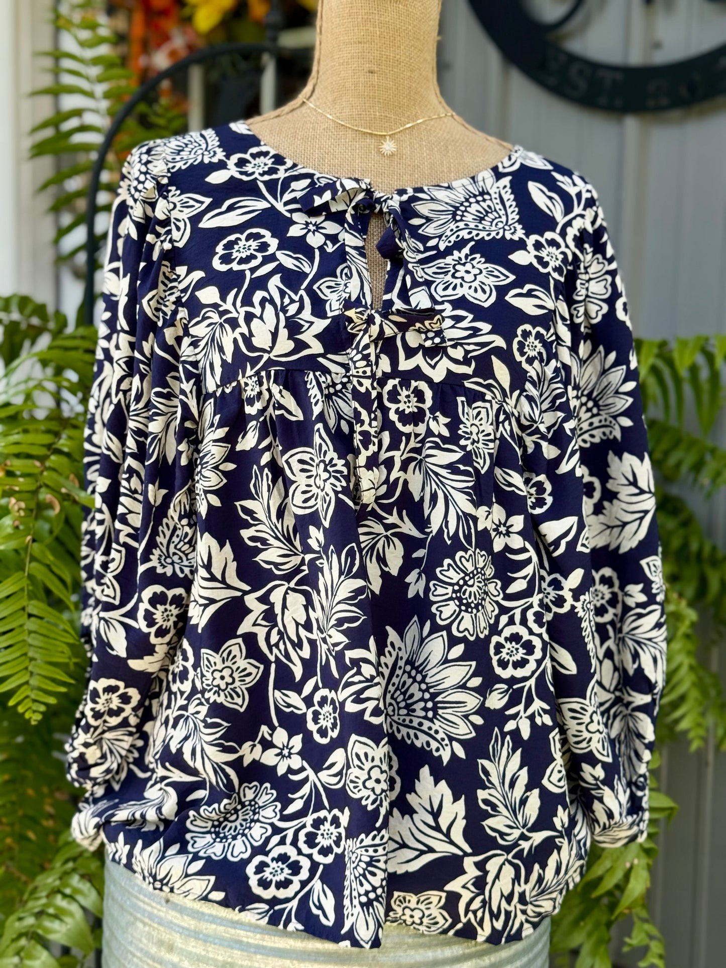 Boho Wave Plus Blouse