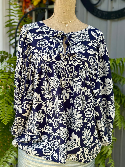 Boho Wave Plus Blouse