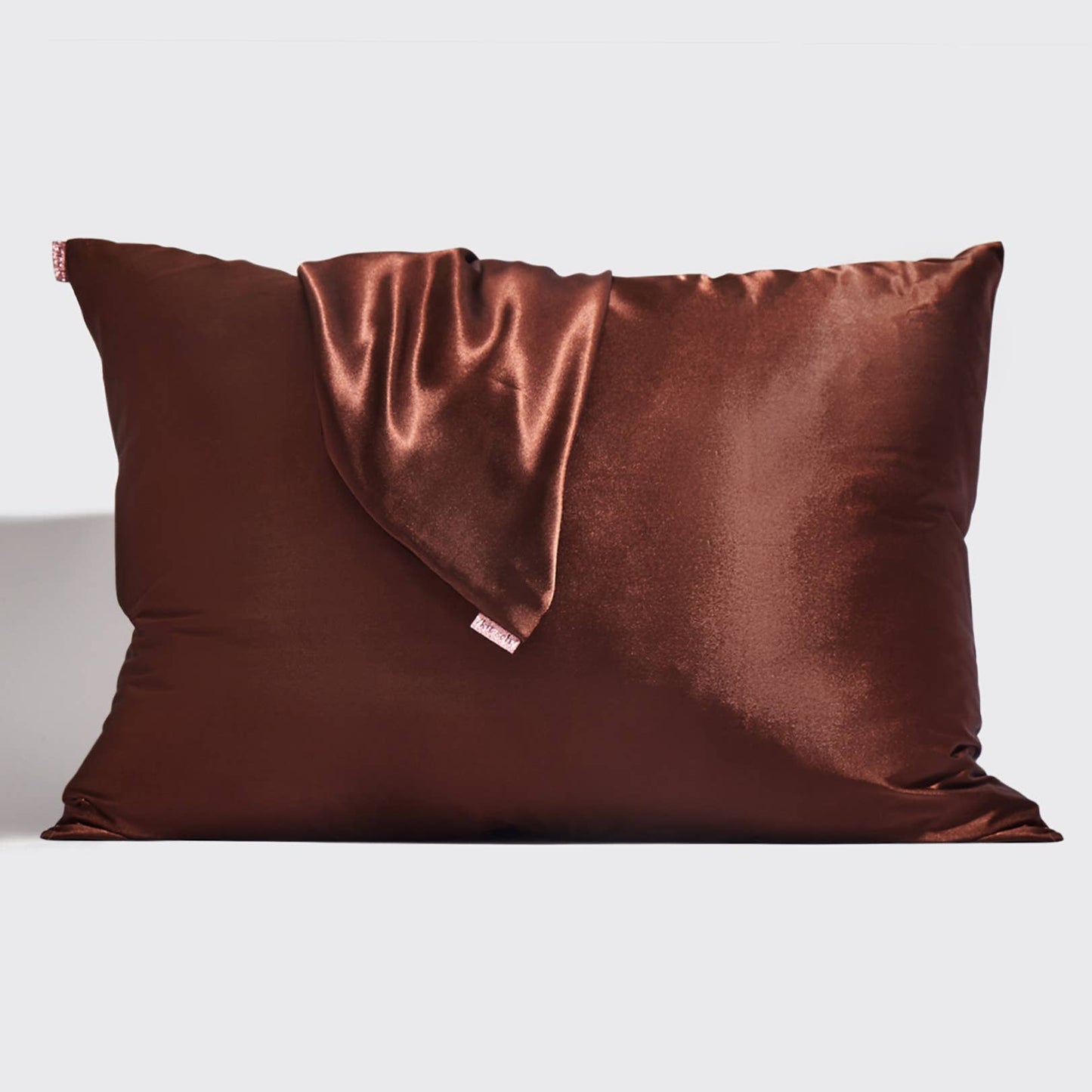 Standard Satin Pillowcase - Chocolate