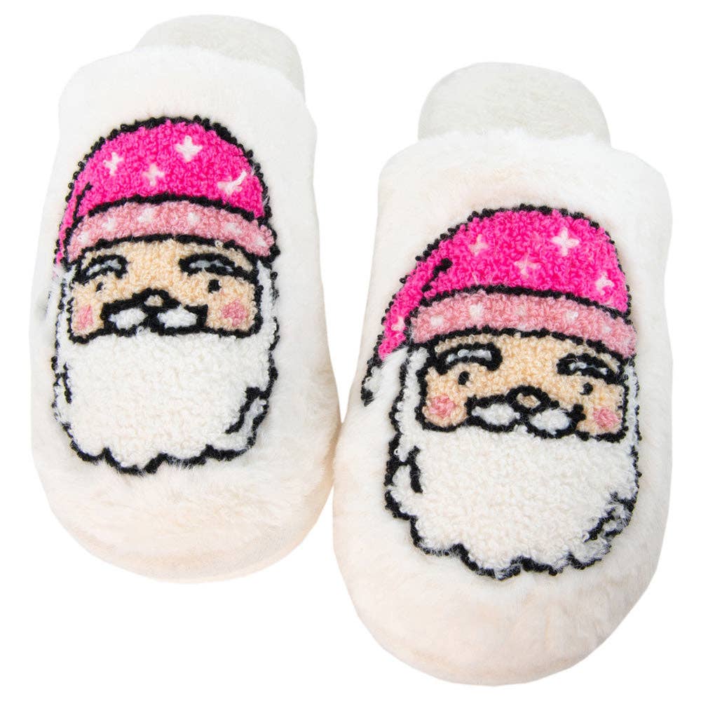 Santa Face Women's Slippers