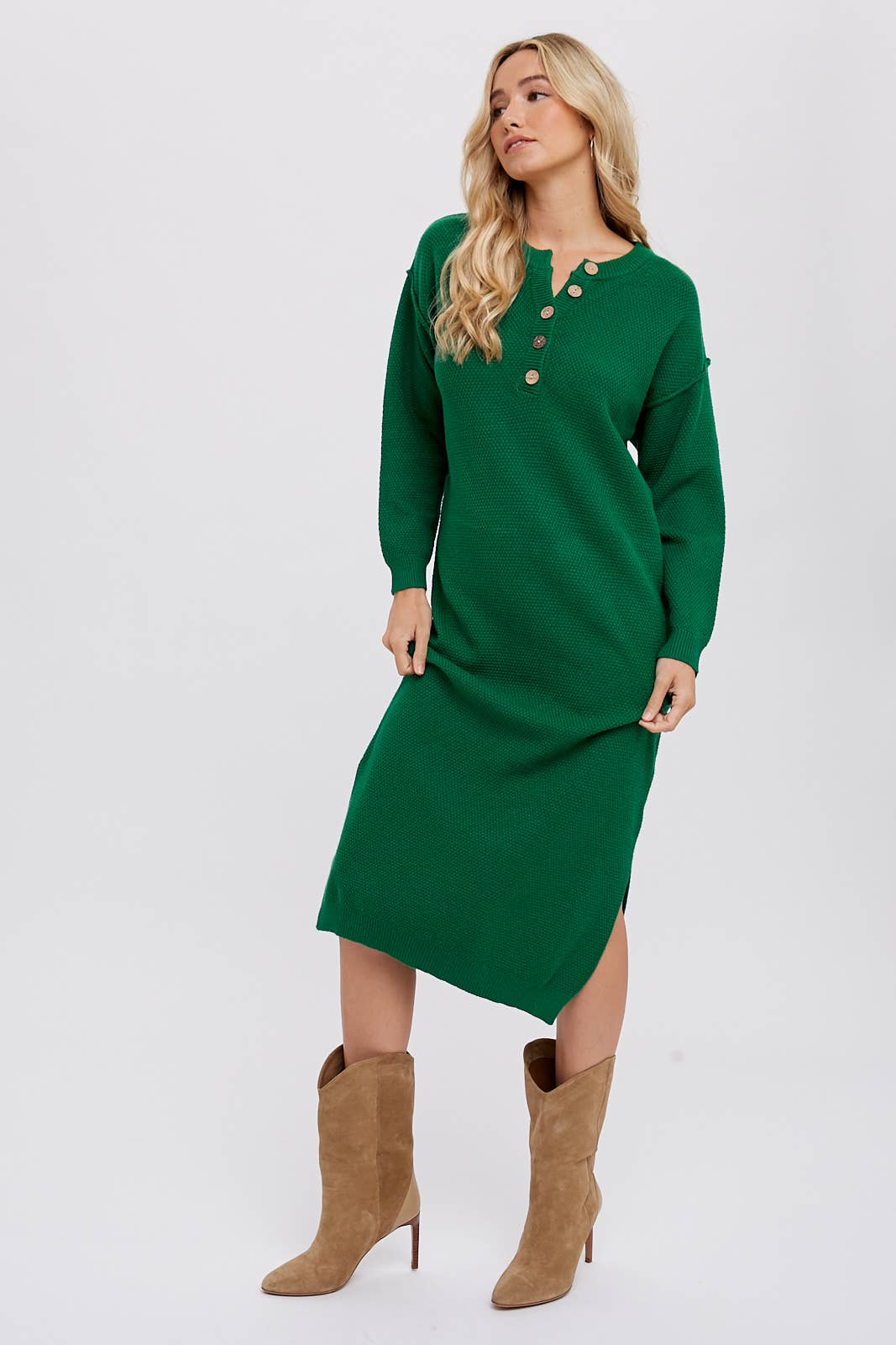 Jane Midi Sweater Dress - Milly's Boutique