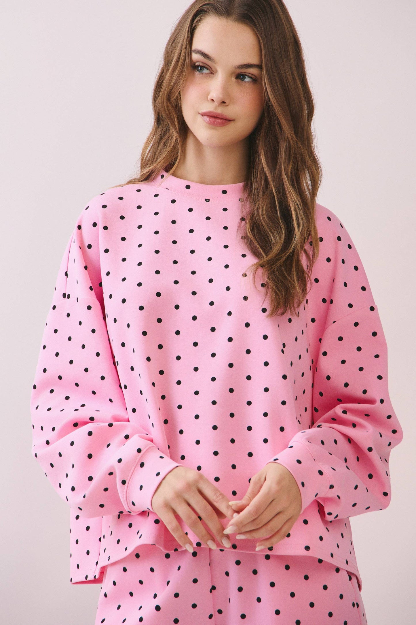 Polka Dot Pullover