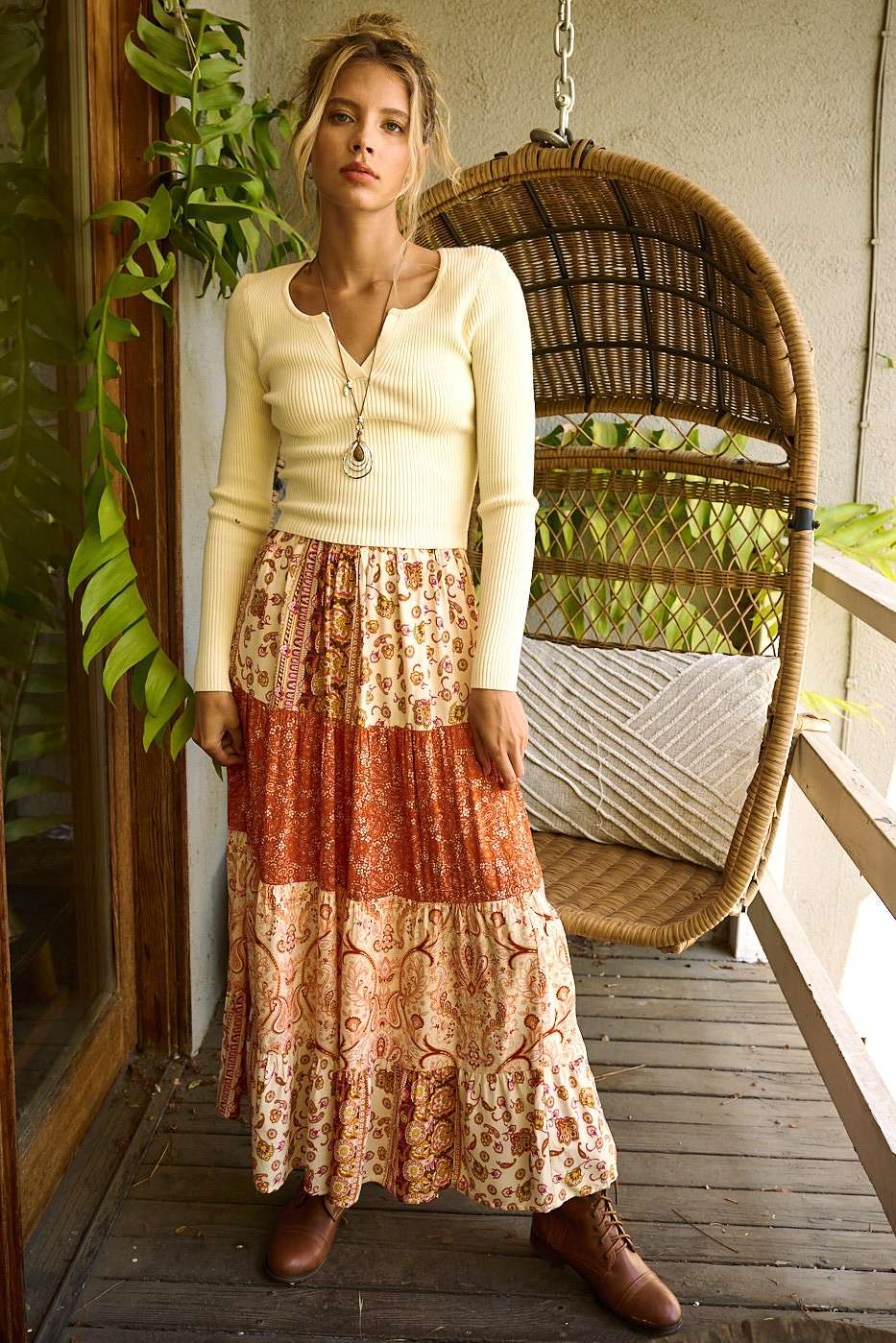 The Boho Maxi Skirt