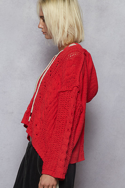 Brooke Oversized Chenille Hoodie